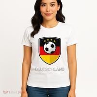 Germany Football Soccer Team Deutschland Women's T-Shirt thumb 4