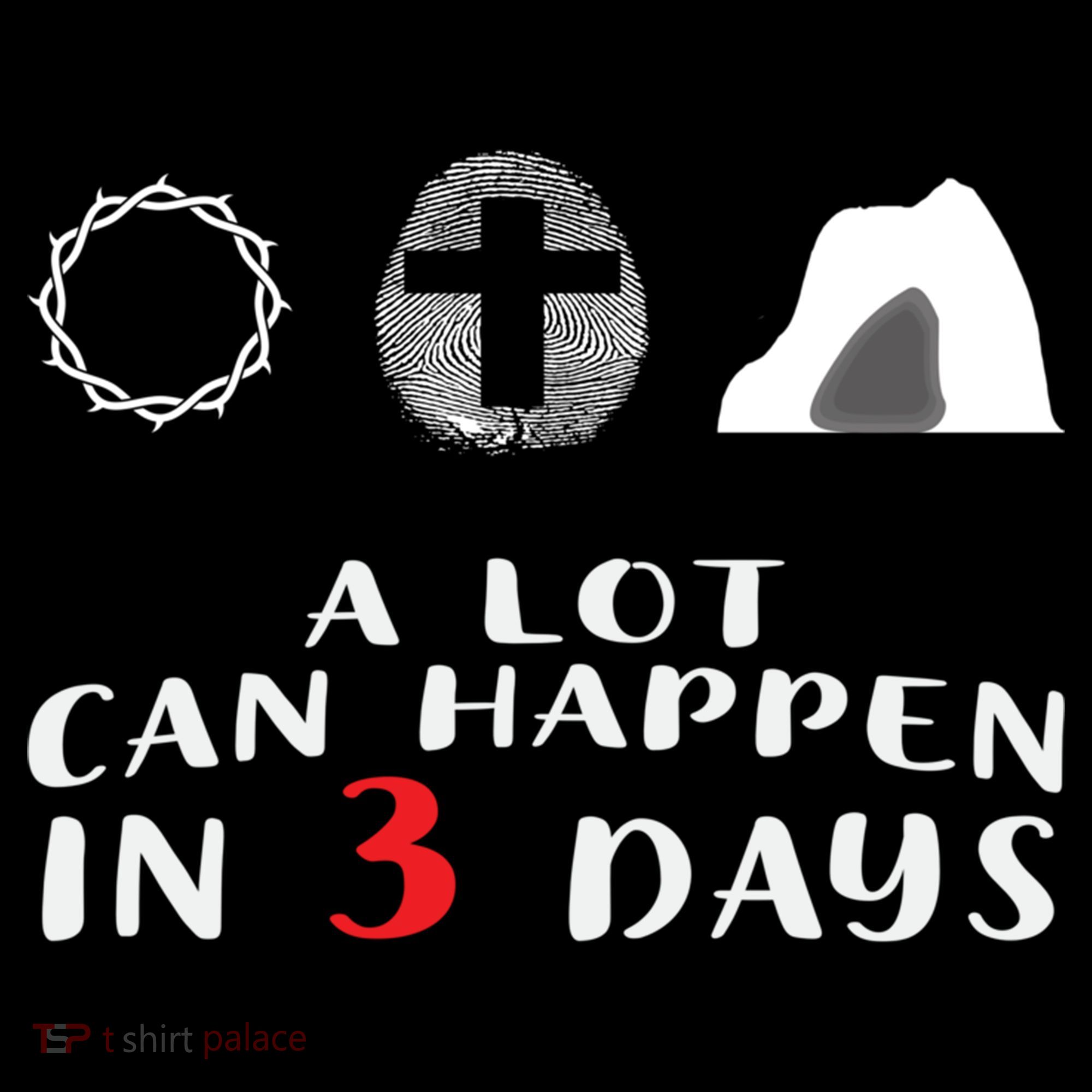 Good Friday To Easter Sunday A Lot Can Happen In 3 Days Gift Women's Hoodie
