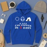 Good Friday To Easter Sunday A Lot Can Happen In 3 Days Gift Hoodie thumb 3
