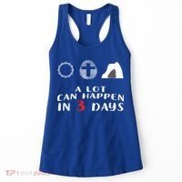 Good Friday To Easter Sunday A Lot Can Happen In 3 Days Gift Women's Tank Top thumb 0