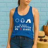 Good Friday To Easter Sunday A Lot Can Happen In 3 Days Gift Women's Tank Top thumb 2
