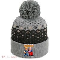 Garbage For Trump 2024 Funny Time To Take Out Garbage Biden The Baniff Cuffed Pom Beanie thumb 0