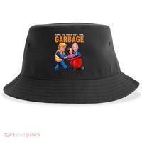 Garbage For Trump 2024 Funny Time To Take Out Garbage Biden Sustainable Bucket Hat thumb 0
