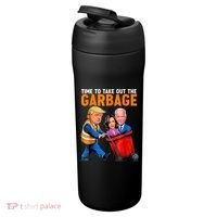 Garbage For Trump 2024 Funny Time To Take Out Garbage Biden 24oz Duet Stainless Steel Tumbler thumb 3