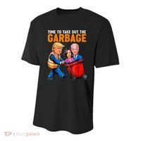 Garbage For Trump 2024 Funny Time To Take Out Garbage Biden Youth Performance Sprint T-Shirt thumb 0