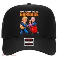 Garbage For Trump 2024 Funny Time To Take Out Garbage Biden Hat thumb 0