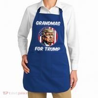 Grandmas For Trump American Flag Apron thumb 2