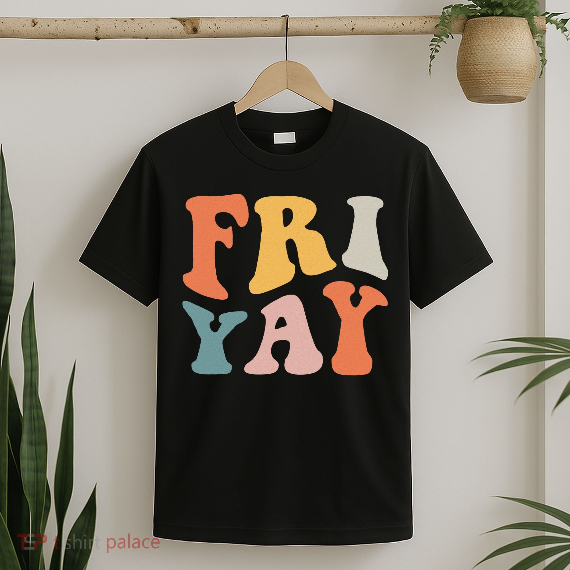 Groovy FriYay! Teachers Weekend Day Of The Week Teachers T-Shirt