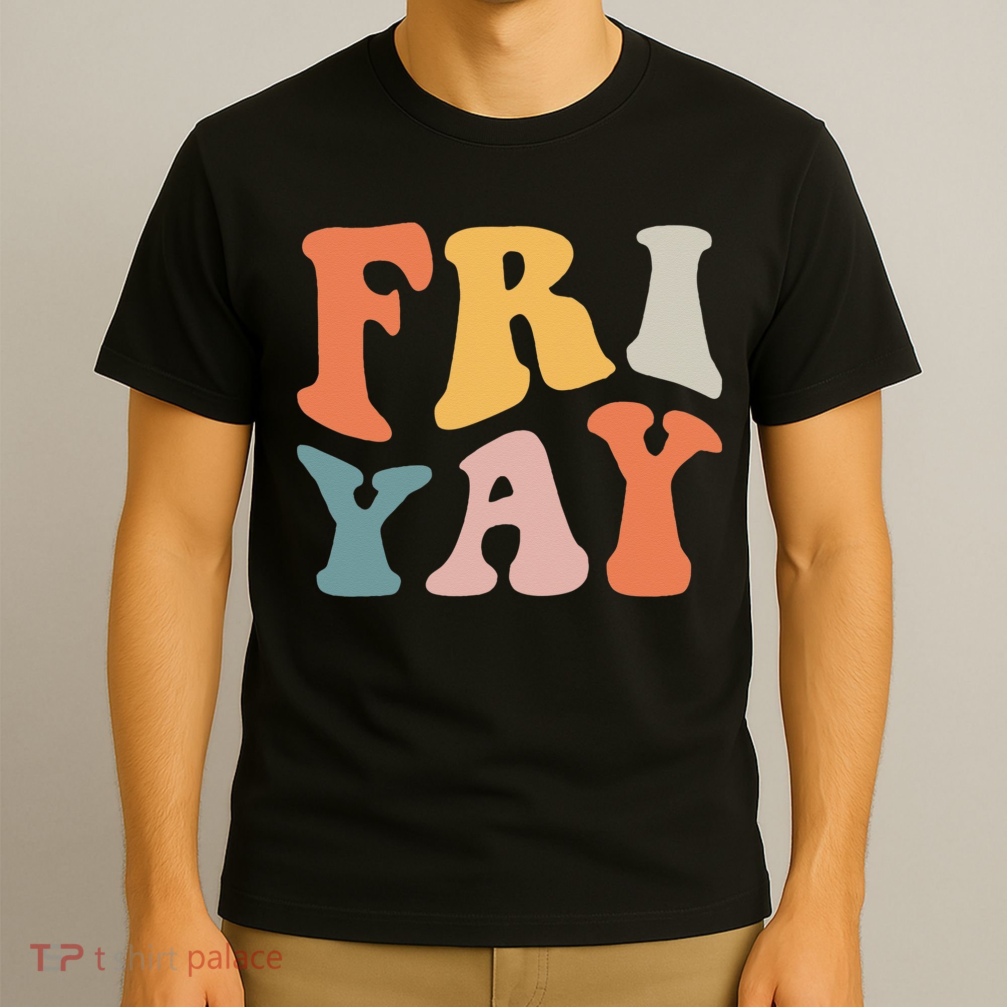 Groovy FriYay! Teachers Weekend Day Of The Week Teachers T-Shirt