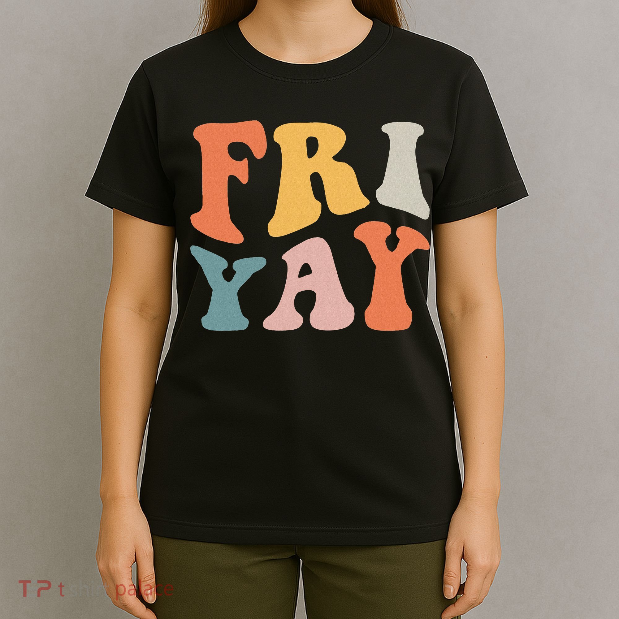 Groovy FriYay! Teachers Weekend Day Of The Week Teachers T-Shirt