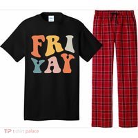 Groovy FriYay! Teachers Weekend Day Of The Week Teachers Pajama Set thumb 0