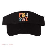 Groovy FriYay! Teachers Weekend Day Of The Week Teachers Visor thumb 0