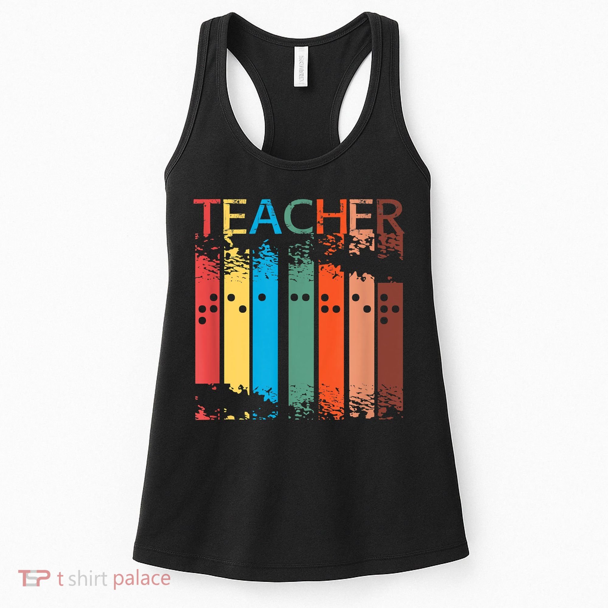 Gifts For Teacher Of The Visually Impaired TVI Braille Women's Tank Top