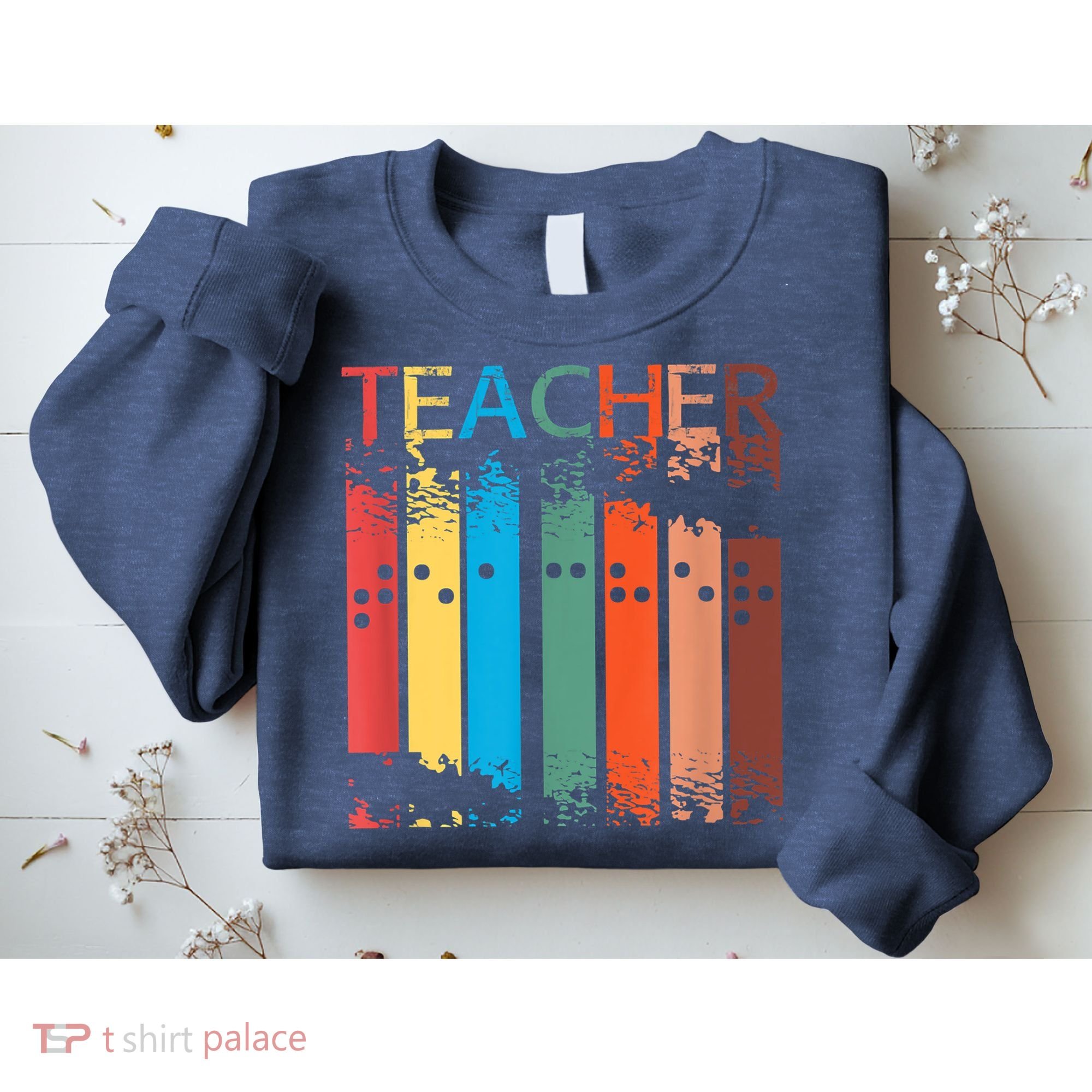Gifts For Teacher Of The Visually Impaired TVI Braille Sweatshirt