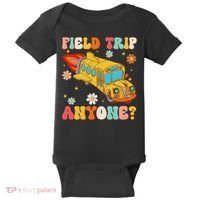 Groovy Field Trip Anyone School Bus Driver Yellow Bus Driver Baby Bodysuit thumb 0