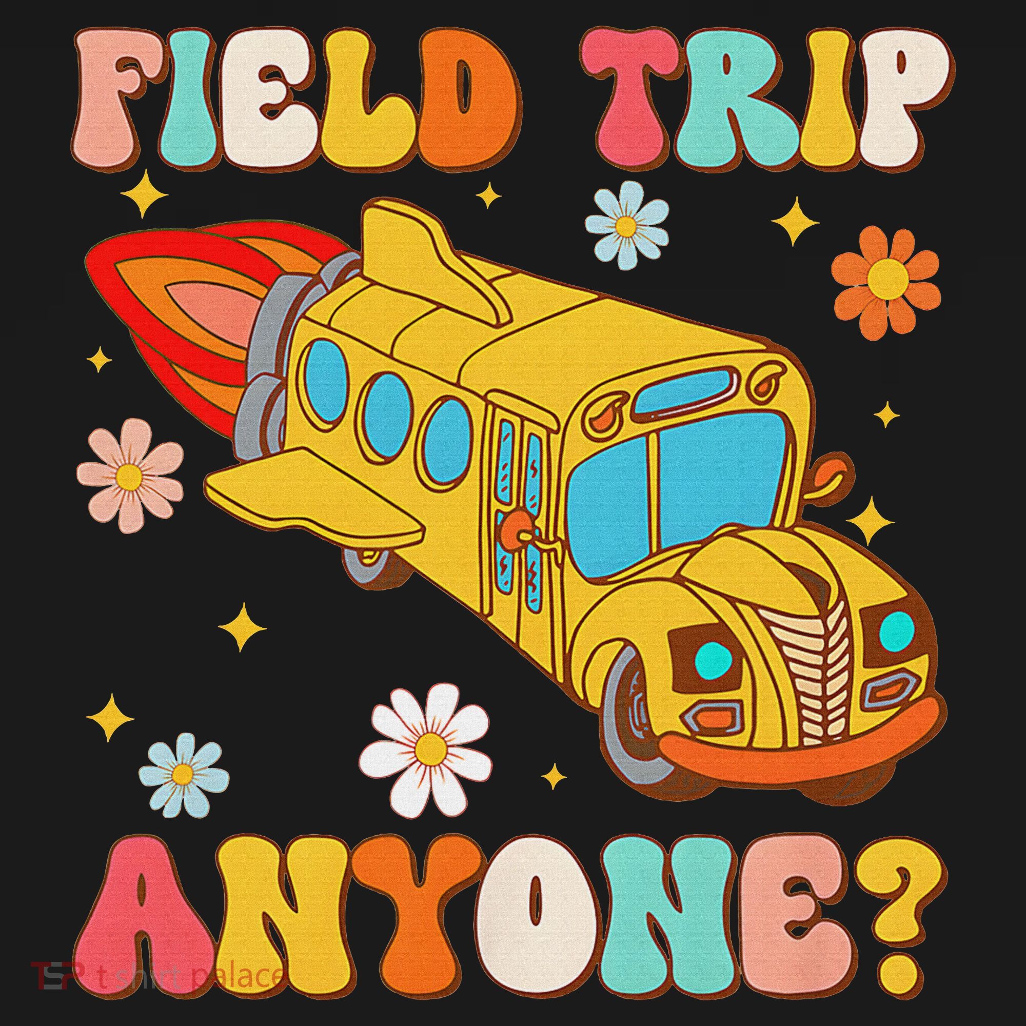 Groovy Field Trip Anyone School Bus Driver Yellow Bus Driver Baby Bodysuit