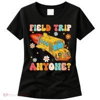 Groovy Field Trip Anyone School Bus Driver Yellow Bus Driver Women's T-Shirt thumb 0