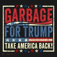 Garbage For Trump Take America Back Apron thumb 3