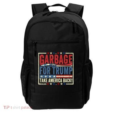 Garbage For Trump Take America Back Backpack