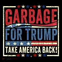 Garbage For Trump Take America Back Bucket Hat thumb 4