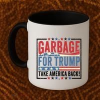 Garbage For Trump Take America Back Coffee Mug thumb 2