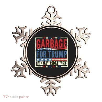 Garbage For Trump Take America Back Ornament
