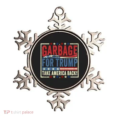 Garbage For Trump Take America Back Ornament