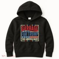 Garbage For Trump Take America Back Kids Hoodie thumb 0