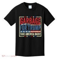 Garbage For Trump Take America Back Kids T-Shirt thumb 0