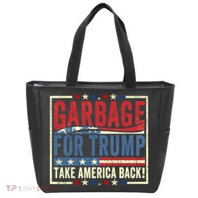 Garbage For Trump Take America Back Tote Bag