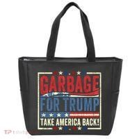 Garbage For Trump Take America Back Tote Bag thumb 0