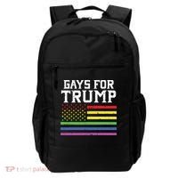 Gays For Trump Usa Flag Pro Reelect Donald 2020 Lgpt Gift Backpack thumb 0