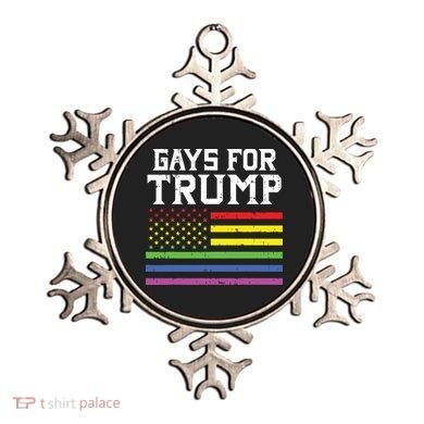Gays For Trump Usa Flag Pro Reelect Donald 2020 Lgpt Gift Ornament