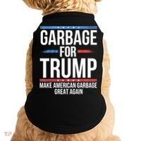 Garbage For Trump Make American Garbage Great Again Doggie Tank thumb 0