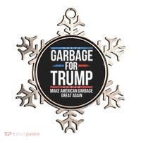Garbage For Trump Make American Garbage Great Again Ornament thumb 0