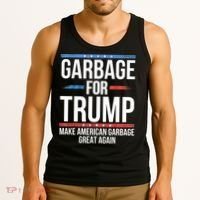 Garbage For Trump Make American Garbage Great Again Tank Top thumb 3