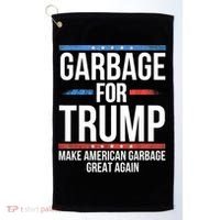 Garbage For Trump Make American Garbage Great Again Golf Towel thumb 0