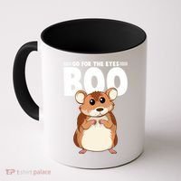 Go For The Eyes Boo Hamster Guinea Pig Funny Gift Hamster Great Gift Coffee Mug thumb 0
