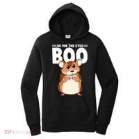Go For The Eyes Boo Hamster Guinea Pig Funny Gift Hamster Great Gift Women's Hoodie thumb 0