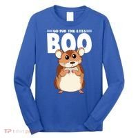 Go For The Eyes Boo Hamster Guinea Pig Funny Gift Hamster Great Gift Long Sleeve Shirt thumb 0
