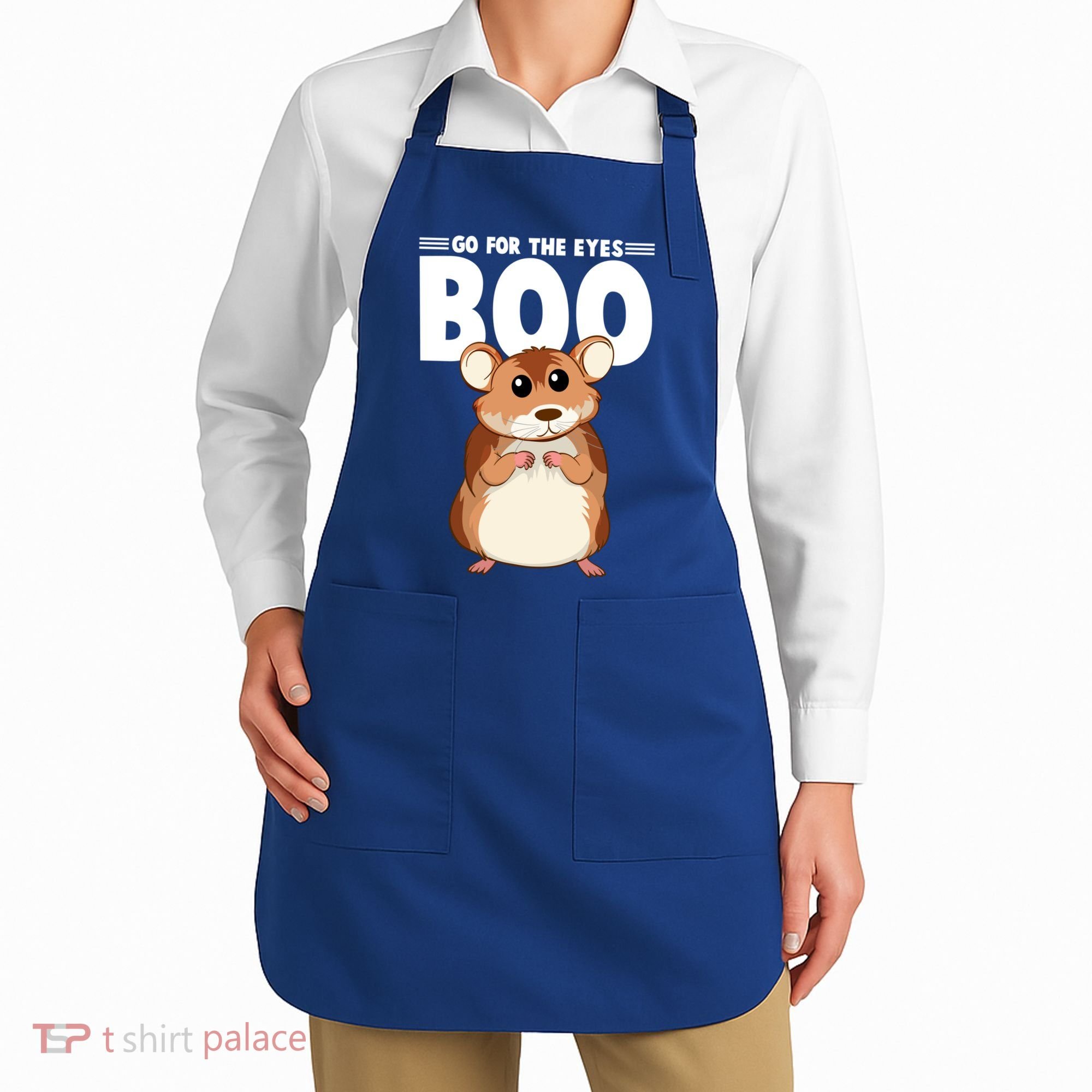 Go For The Eyes Boo Hamster Guinea Pig Funny Gift Hamster Great Gift Apron