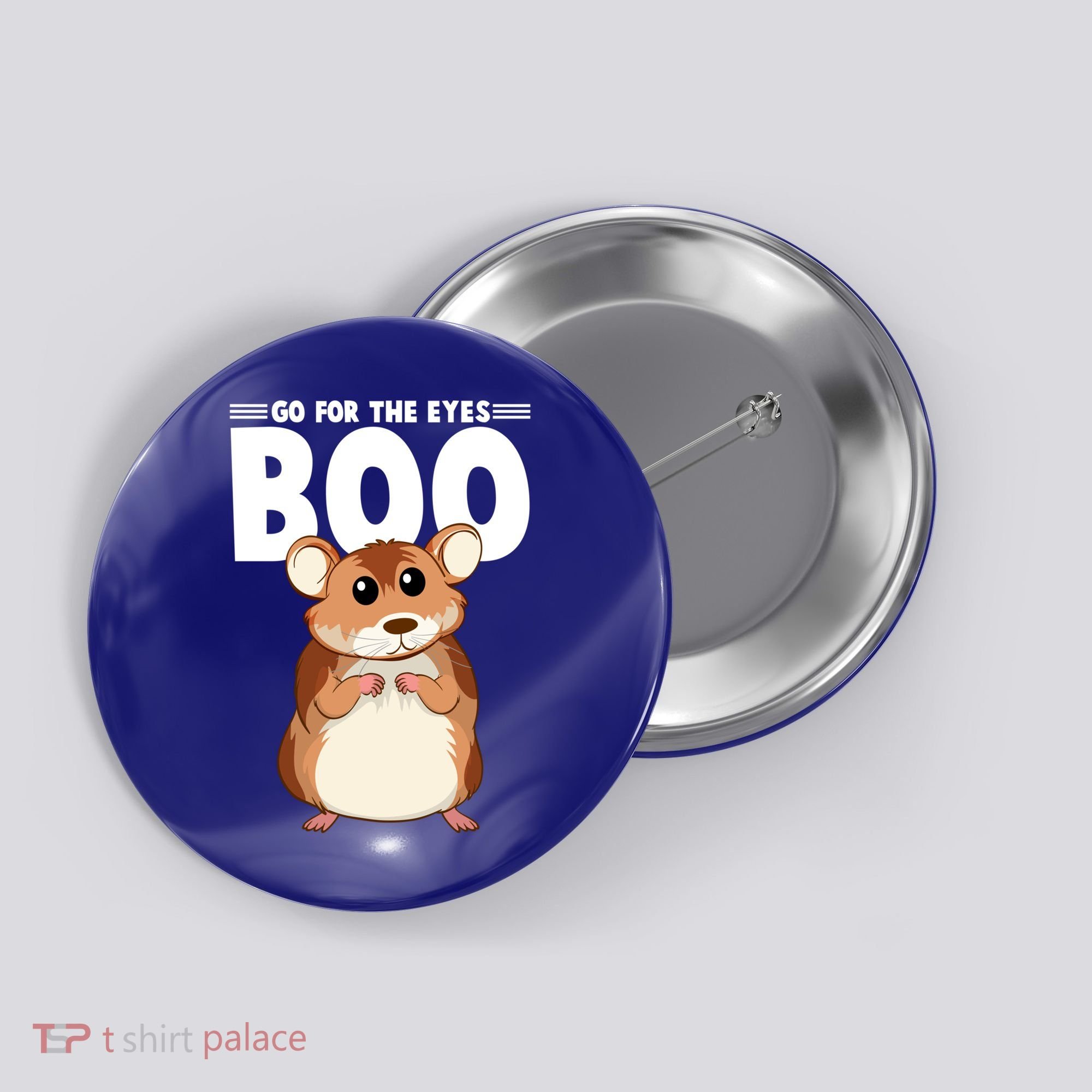 Go For The Eyes Boo Hamster Guinea Pig Funny Gift Hamster Great Gift Button