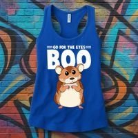Go For The Eyes Boo Hamster Guinea Pig Funny Gift Hamster Great Gift Women's Tank Top thumb 3