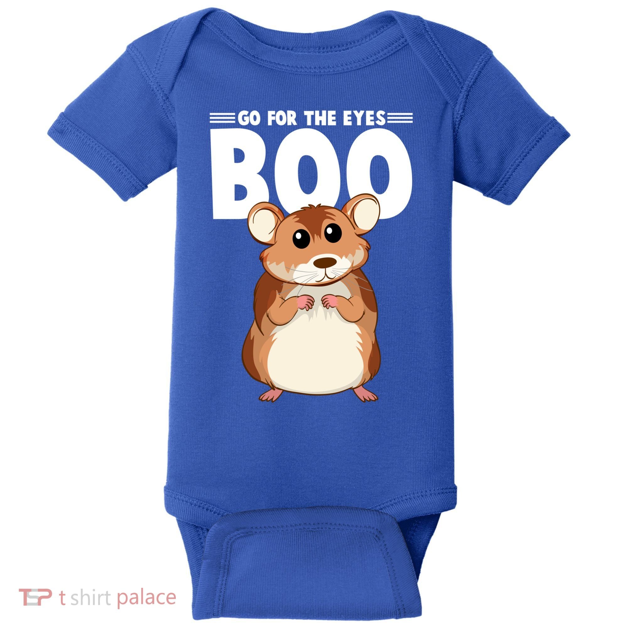 Go For The Eyes Boo Hamster Guinea Pig Funny Gift Hamster Great Gift Baby Bodysuit