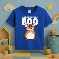Go For The Eyes Boo Hamster Guinea Pig Funny Gift Hamster Great Gift Toddler T-Shirt thumb 3