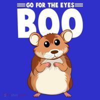 Go For The Eyes Boo Hamster Guinea Pig Funny Gift Hamster Great Gift Kids Sweatshirt thumb 2
