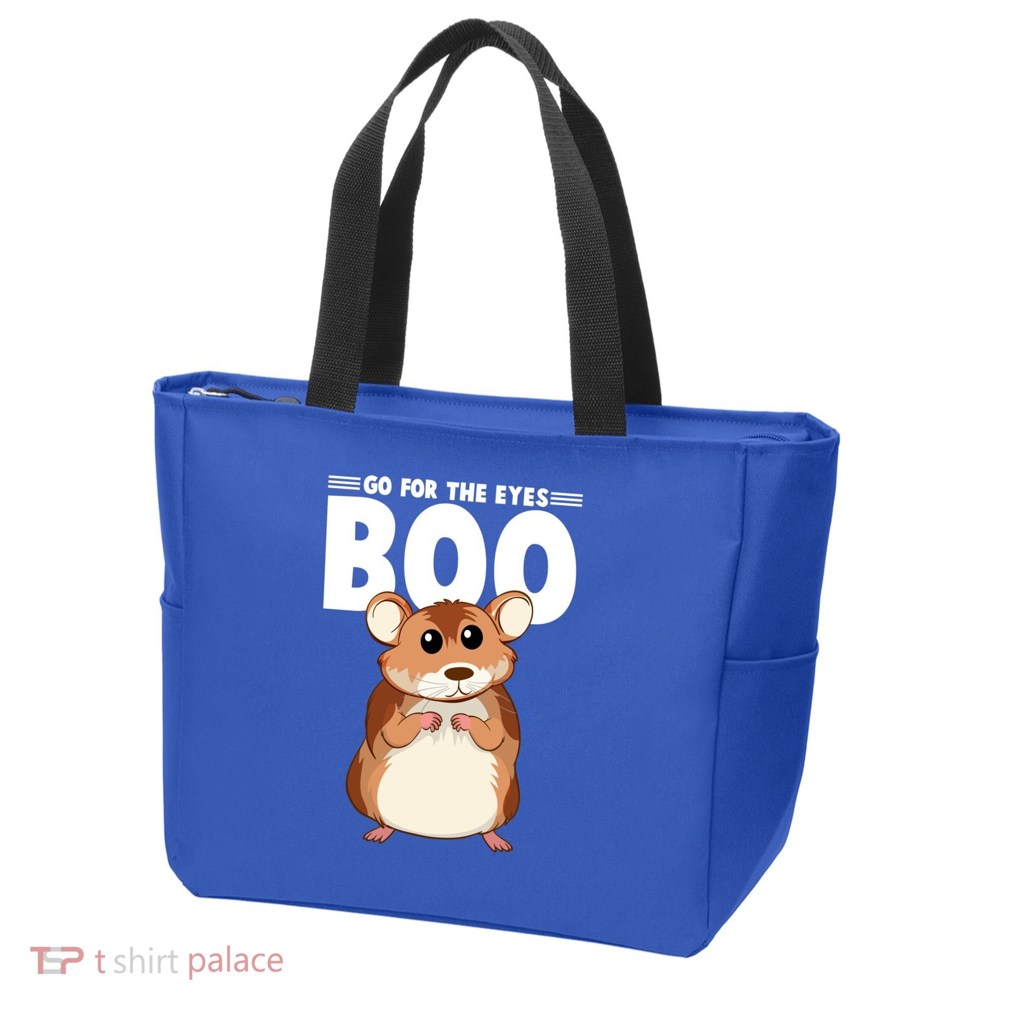Go For The Eyes Boo Hamster Guinea Pig Funny Gift Hamster Great Gift Tote Bag