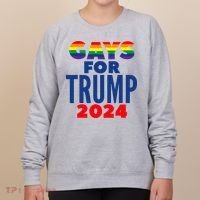 Gays For Trump 2024 Election Women's Sweatshirt thumb 0