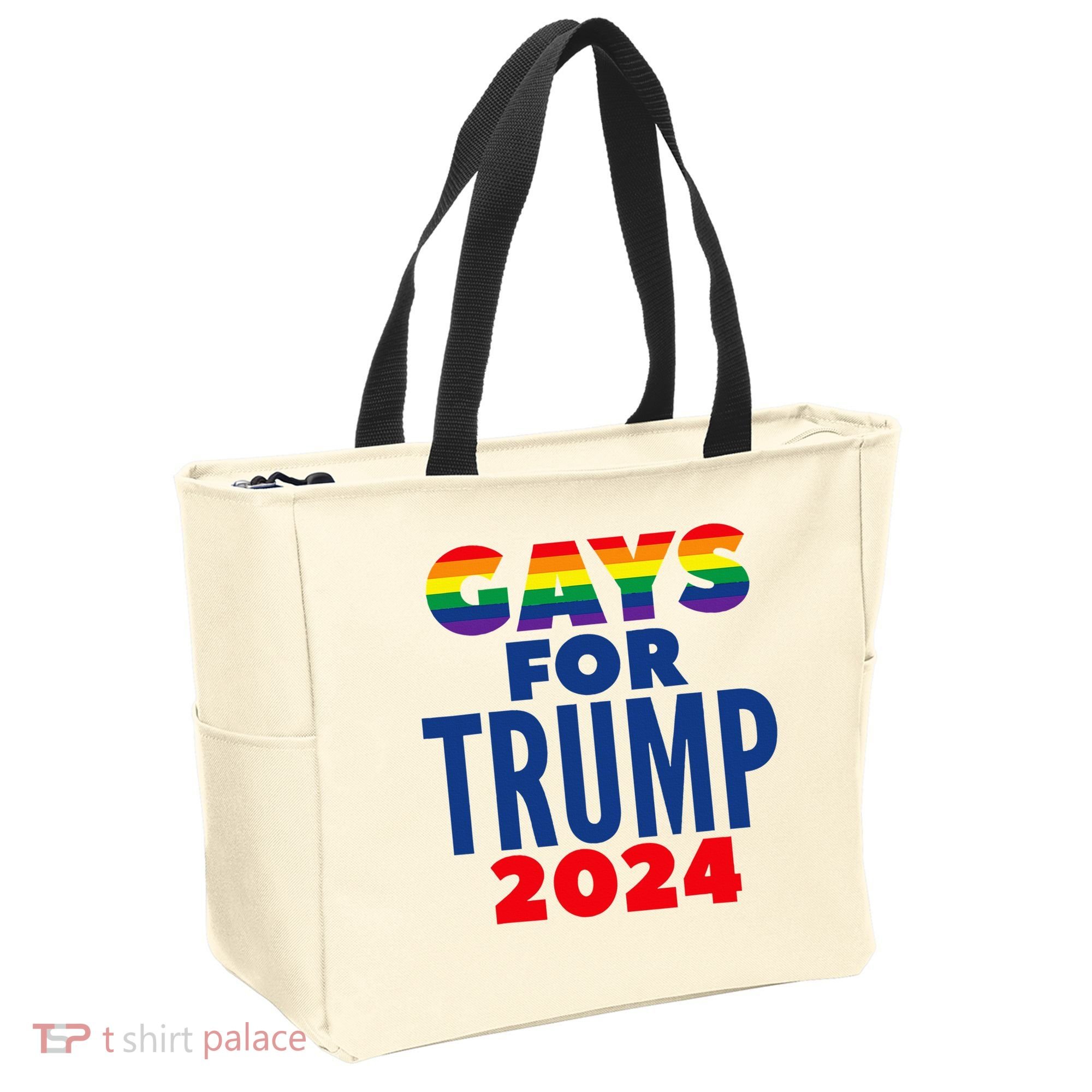 Gays For Trump 2024 Election Tote Bag