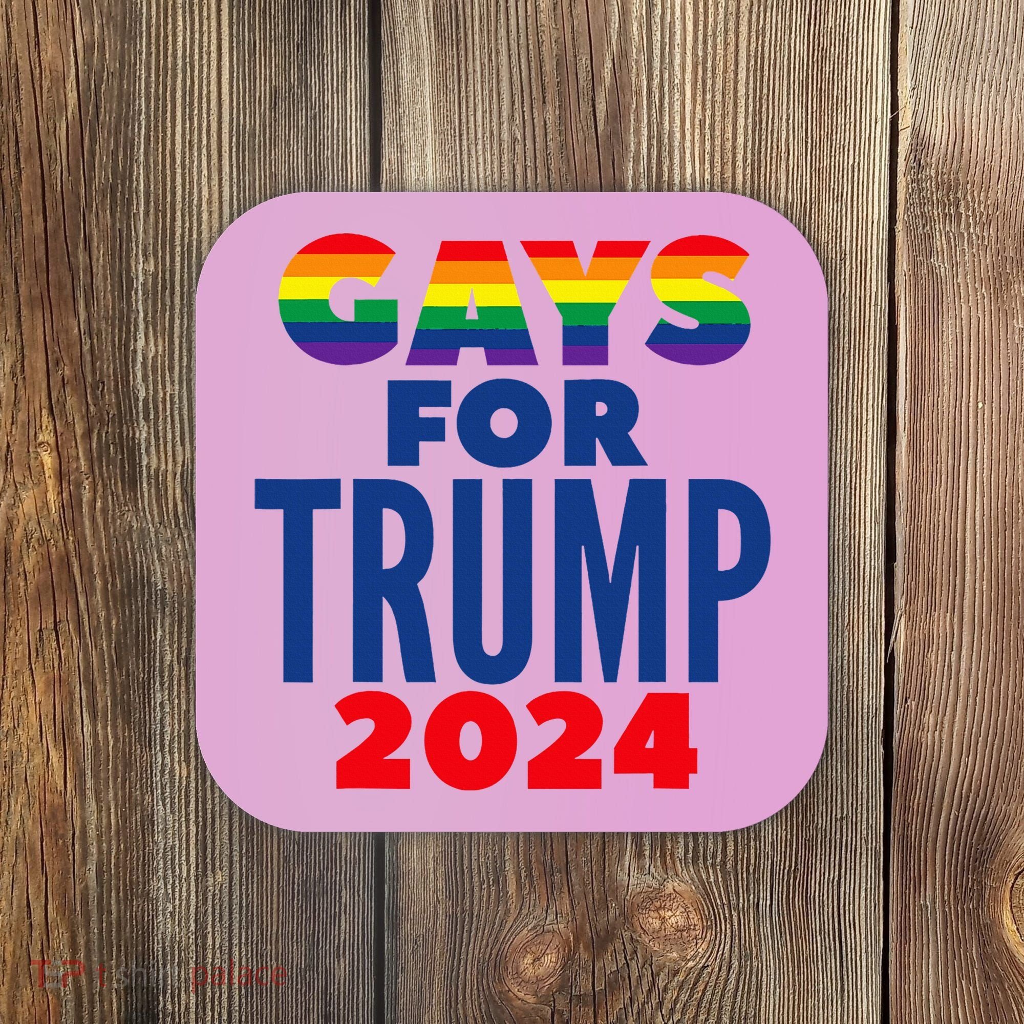 Gays For Trump 2024 Election Coaster